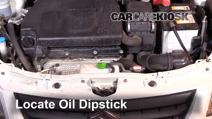 2013 Suzuki SX4 LE 2.0L 4 Cyl. Oil Check Oil Level